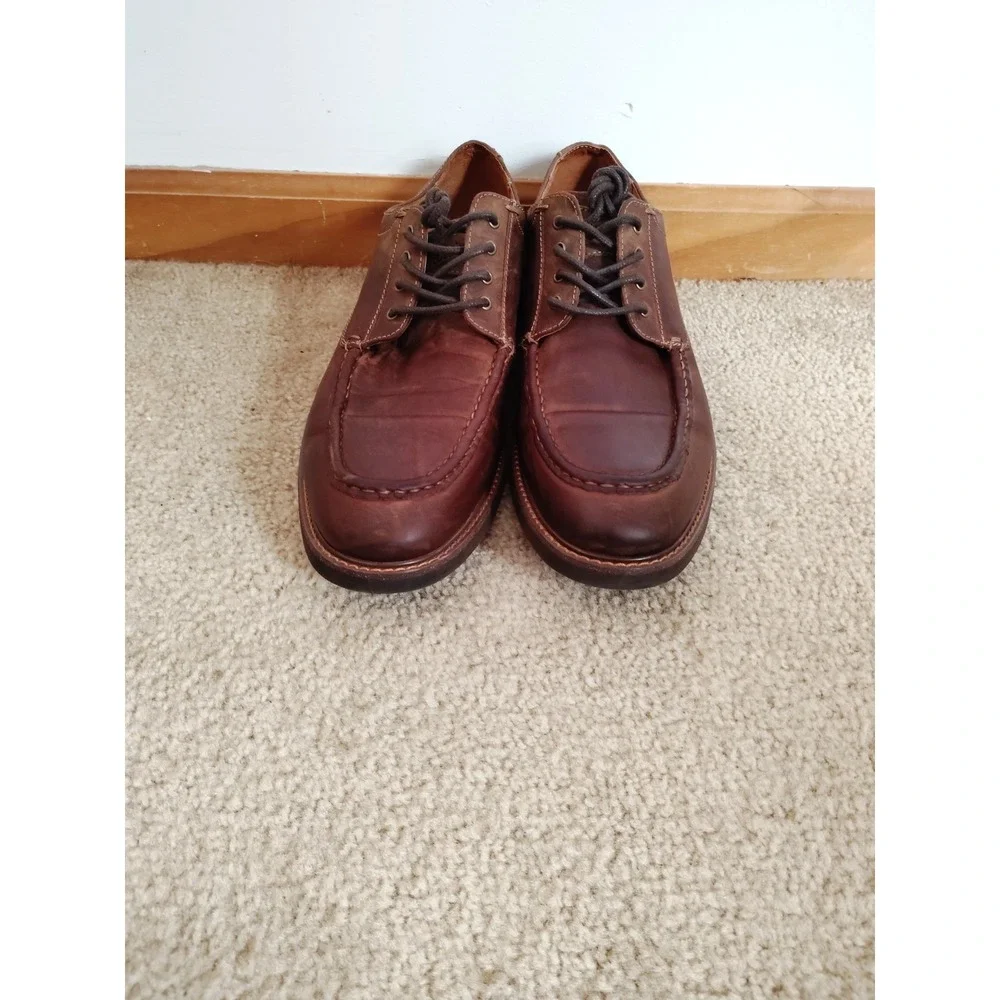Florsheim‎ Midtown Plain Toe Oxford 14349‑215 Brown Leather Ortholite Men's 11.5